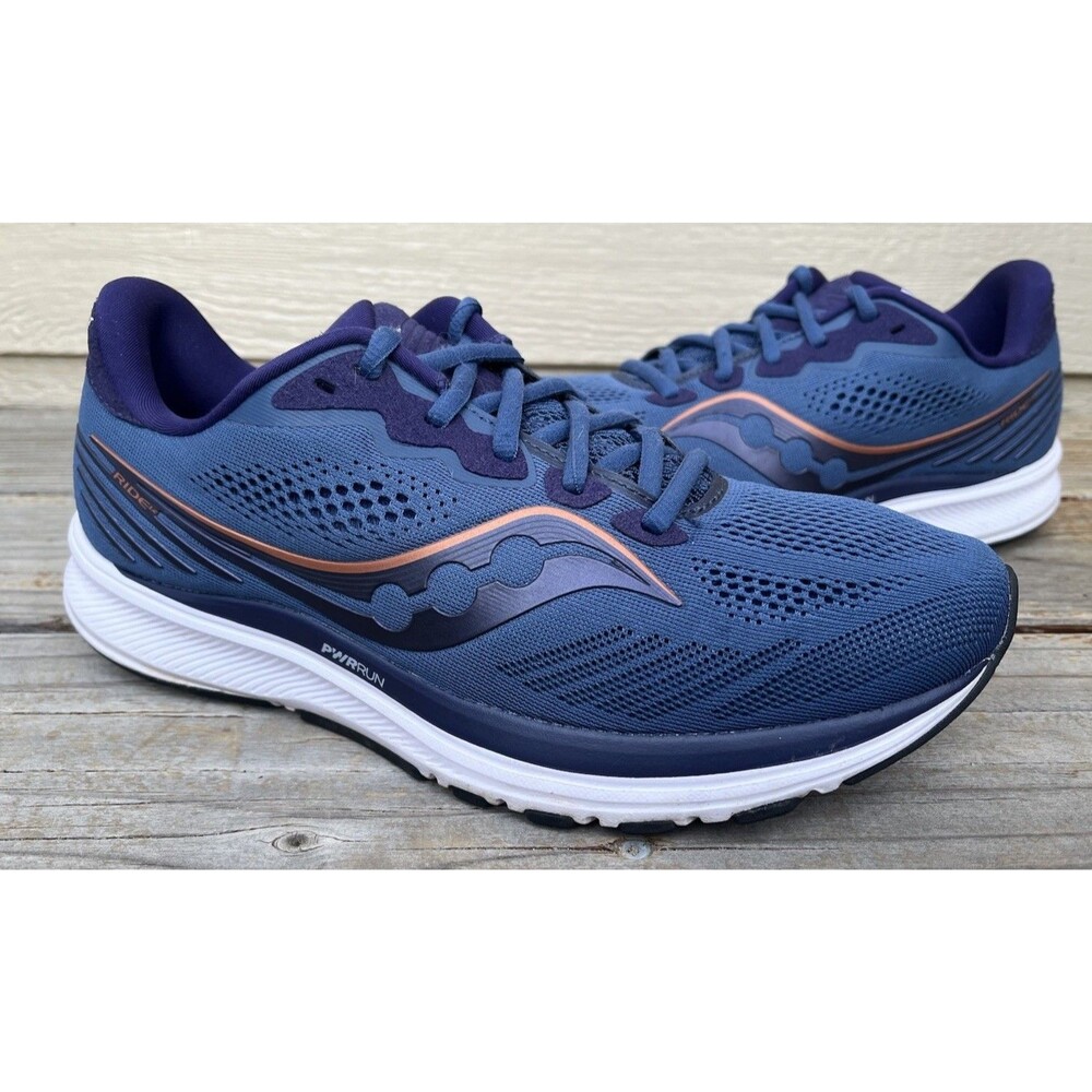 Saucony Ride 14 Women's sz 10 Running Shoes Midnight/Copper S10650-35